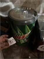 Self Contained Mt. Dew Cooler