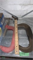 Large C Clamps (2)