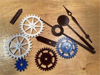 3-D printed gears and clock hands