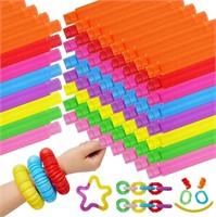 200 Pc Sensory Toys Tube Bulk 7'' Long Fidget Toys