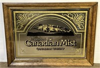 (MN) Canadian Mist whiskey Bar Mirror 21 x 16