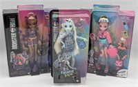 (Z) Monster High dolls Frankie stein, Clawdeen