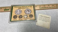 American Nickels of 20th Century