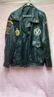Leather jacket size XL