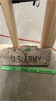 Us Army granite plaque