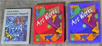 (JL) Art in Action and Art Works boxes containing