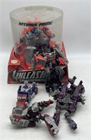 (SM)  Transformers Optimus Prime and Shockwave