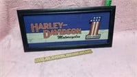 Harley Davidson Wood Sign