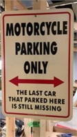 Motorcycle Parking Signs (2)