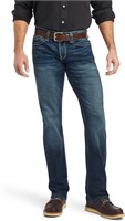Men's  Slim Straight Jeans Blue 32W x 30L