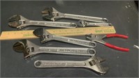 Wrenches (6) Pliers