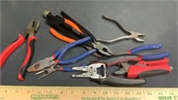 Wire Cutters, Pliers, assorted