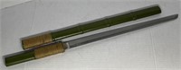 (FG) Green Bamboo  SAMURAI SWORD 27.5 inches long