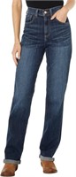High-Rise Vintage Jazmine Straight Jeans Size: 30R