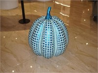 26.5"H Blue Pumpkin