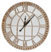 30 inch Round Glass Clock