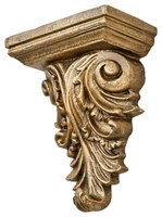 Acanthus Wall Sconce Shelf 12.5"H