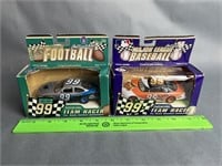 Panthers and Orioles NASCAR Cars