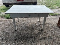 Antique White Table