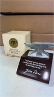 John Deere Historic Anvil miniature