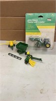 John Deere tractor with loader new in pkg and