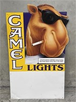CAMEL LIGHTS Cigarettes Tin Sign - 440 x 700