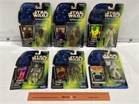 6 x STAR WARS The Power Of The Force Figures In