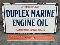 Authorized Dealer DUPLEX MARINE ENGINE OIL Enamel