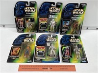 6 x STAR WARS The Power Of The Force Figures In