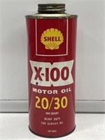SHELL X-100 1 Quart Tin