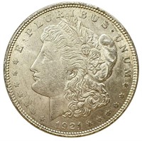 1921 Silver Morgan Dollar XF