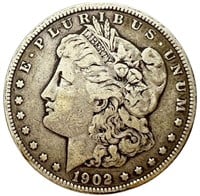 1902 Silver Morgan Dollar VG