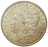 1904-O Silver Morgan Dollar XF
