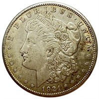 1921-S Silver Morgan Dollar VF