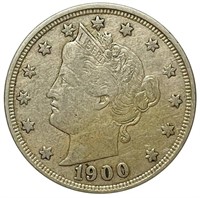 1900 Liberty V Nickel XF