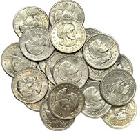 Roll of 1979-D Susan B Anthony Dollars