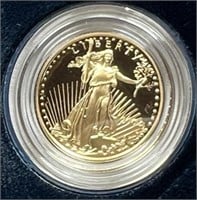 2004 1/4oz PROOF Gold Eagle w/ Box & COA