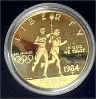 1984-P Olympic Ten Dollar Proof Gold