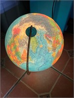 Decorative Lighted World Horizon Replogle Globe