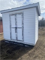 Storage Shed 124 IN X 21"