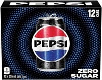 Sealed-Pepsi Zero Sugar cola