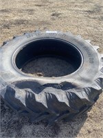 Tractor Tire Damaged
