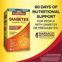 Sealed-Nature Made Diabetes Health Pac
