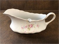 Gravy boat Vintage hand painted 271