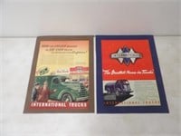International Trucks Magazine Cut Outs 1940's