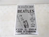Reprint Beatles Concert Poster 14x22in.