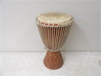 Hand Carved Afrrican Djembe Drum From Senegol