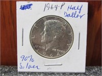 1964-P 90% Silver Kennedy Half Dollar