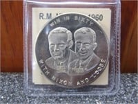 R.M Nixon 1960 Presidential Campaign Token/Medal