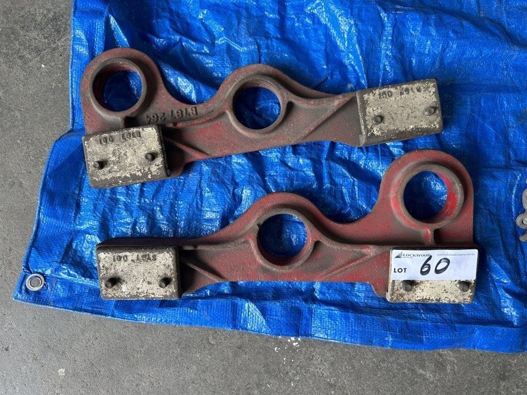 2 Steel Vehicle Panel Straightening Jigs